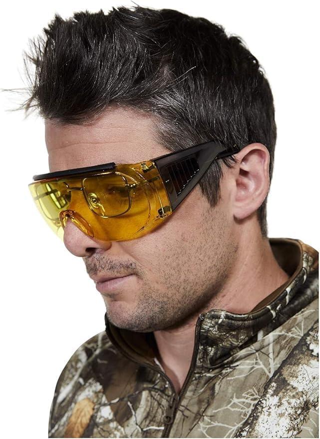 image:imageAllen Company Ballistic Eye Protection for Men and Women Shooting Accessories That Work with Prescription GlassesYellow