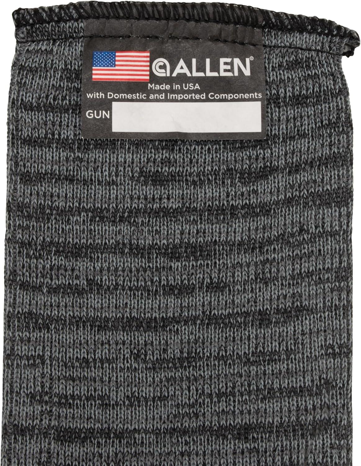 image:imageAllen Company 52 Gun Sock for RifleShotguns With or Without Scope Heather Gray 3Pack Made in America
