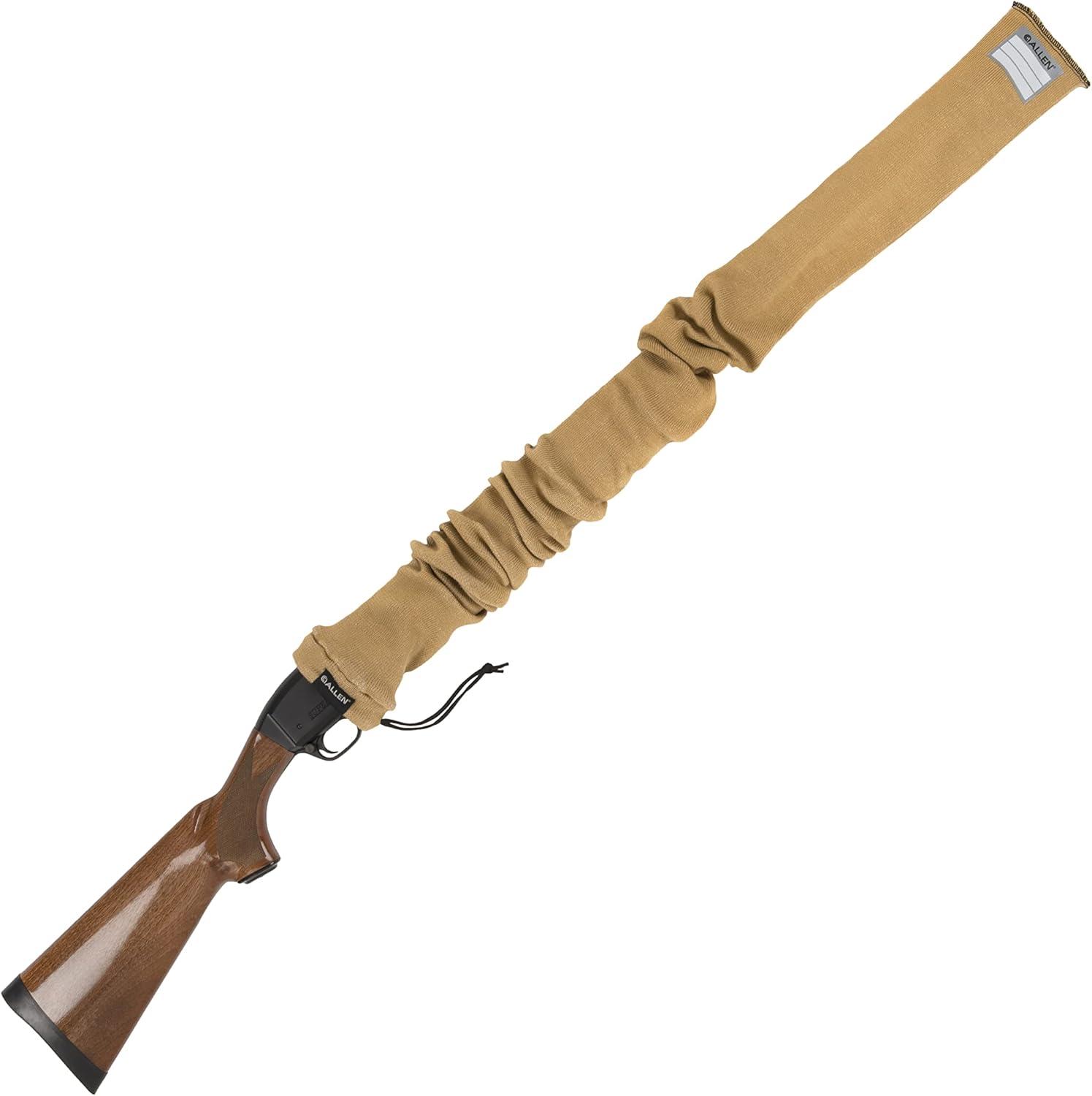 image:imageAllen Company 52 Gun Sock with Writeable ID Label 52 Rifles with Scopes amp ShotgunsCoyote