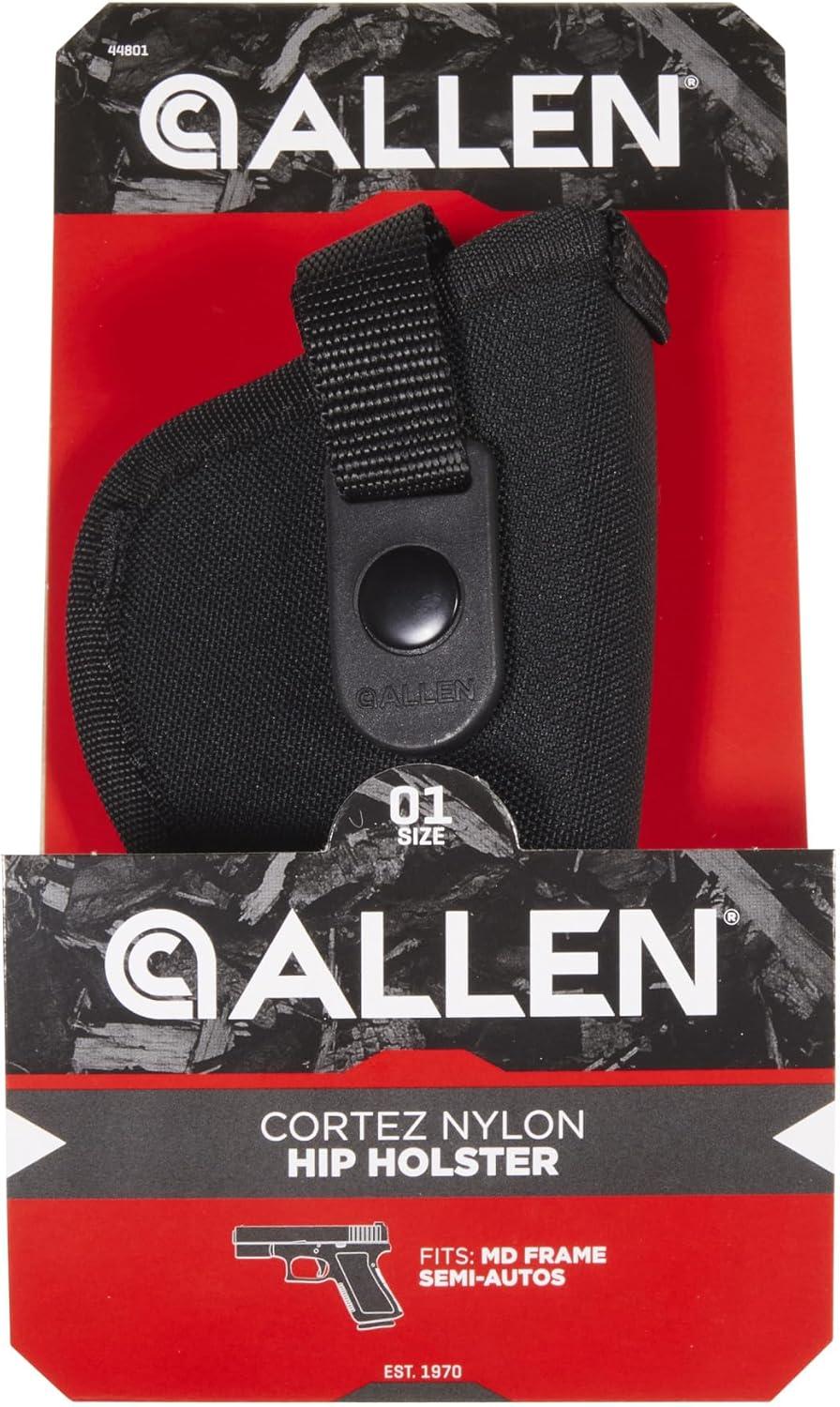 image:imageAllen Company Cortez Nylon Gun Belt Holster for Pistols and Revolvers Comfortable Wear Easy Access1