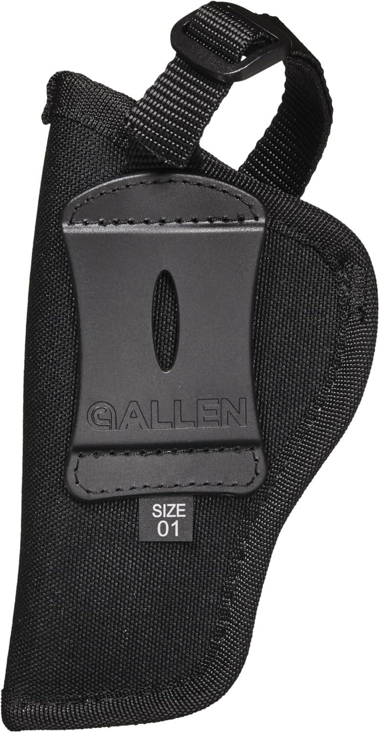 image:imageAllen Company Cortez Nylon Gun Belt Holster for Pistols and Revolvers Comfortable Wear Easy Access1