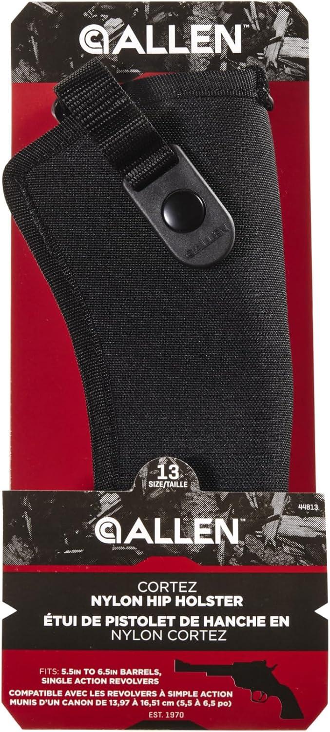 image:imageAllen Company Cortez Nylon Gun Belt Holster for Pistols and Revolvers Comfortable Wear Easy Access13