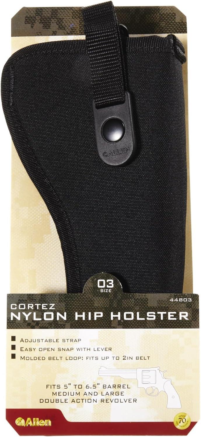image:imageAllen Company Cortez Nylon Gun Belt Holster for Pistols and Revolvers Comfortable Wear Easy Access3
