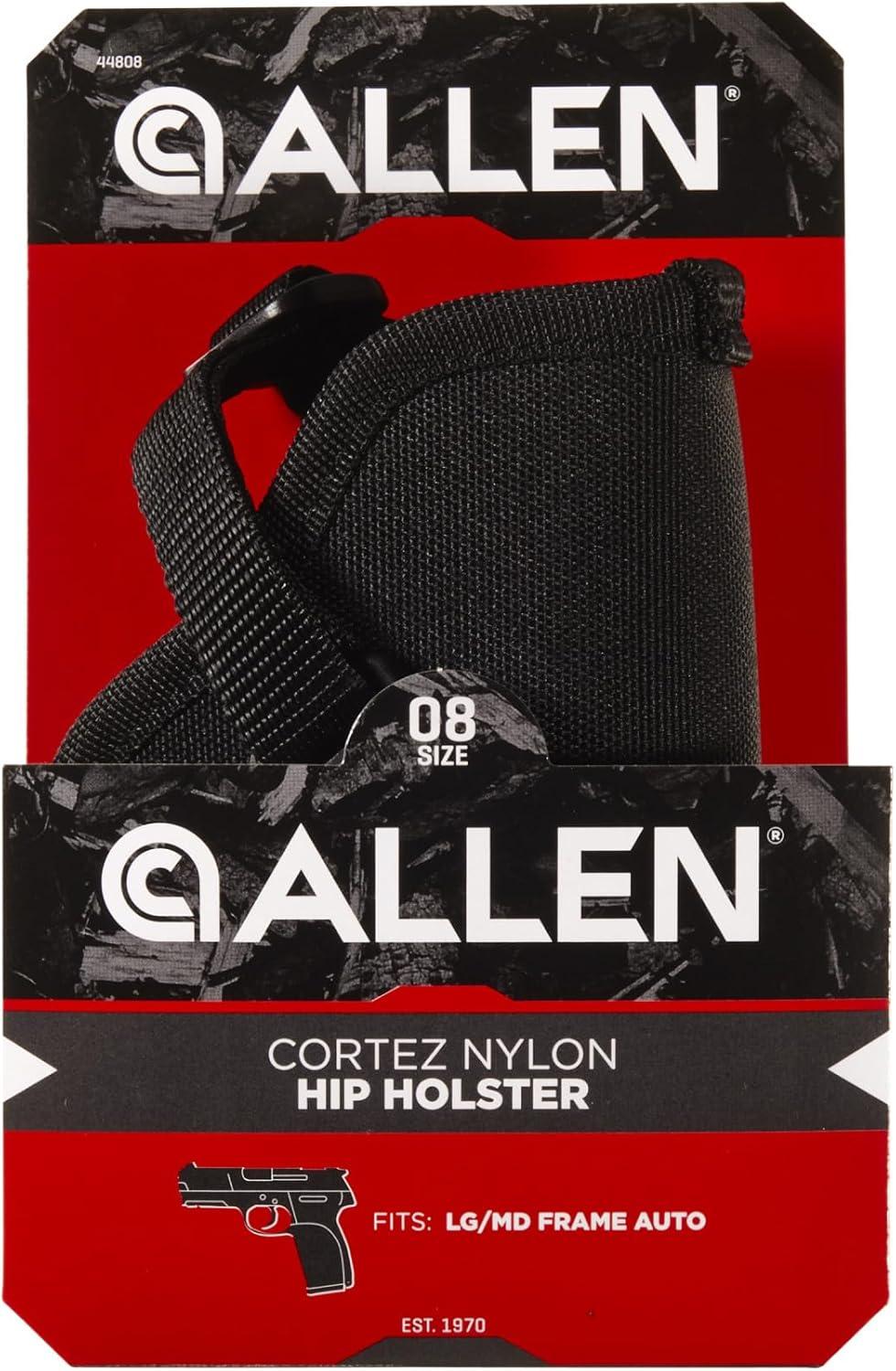 image:imageAllen Company Cortez Nylon Gun Belt Holster for Pistols and Revolvers Comfortable Wear Easy Access8