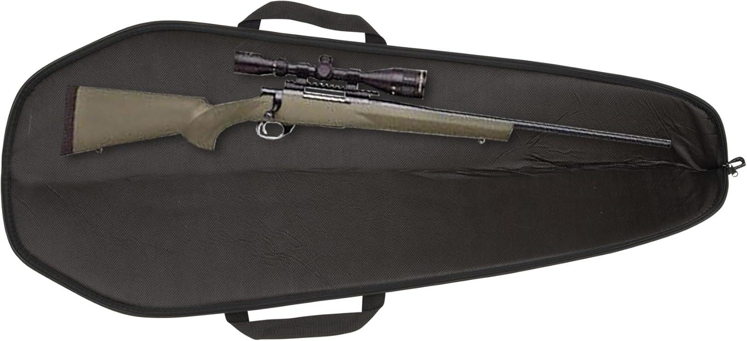image:imageAllen Company Durango Rifle Case 46Inch Soft Gun Bag Hunting and Shooting Accessories 15inch Webbing Handles and a Hanging Loop TanBlack