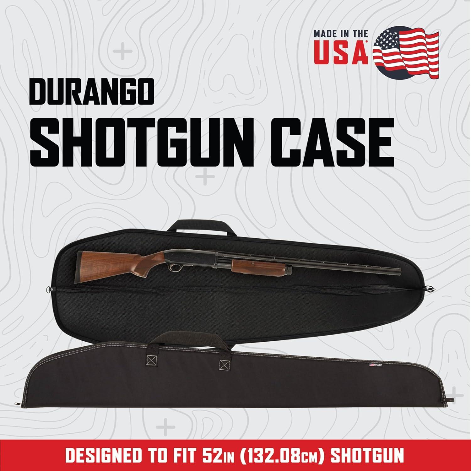 image:imageAllen Company Durango Shotgun Case 52Inch Soft Gun Bag Hunting and Shooting AccessoriesBlack
