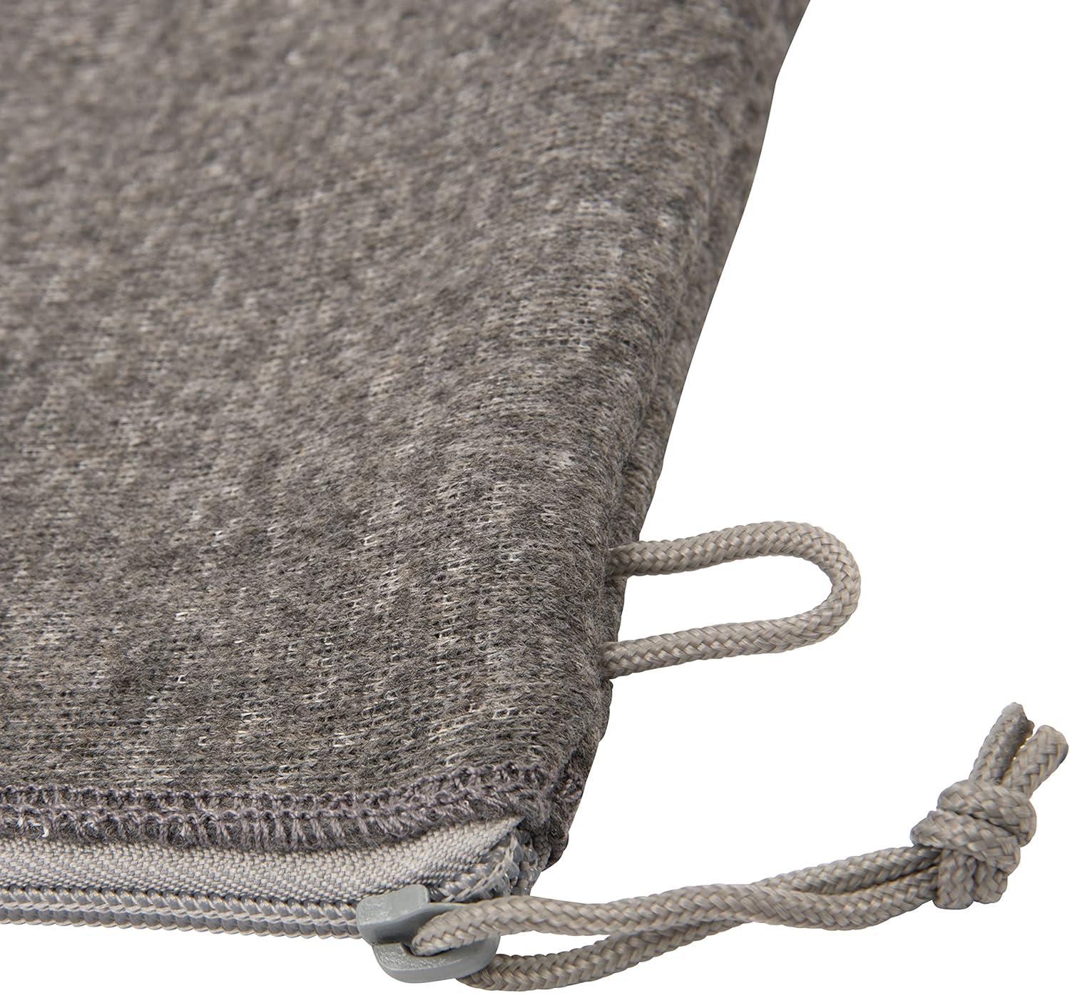image:imageAllen Company Lockable Handgun Storage Pouch with Writeable ID Label FullSize 7 to 9 Handguns Gray