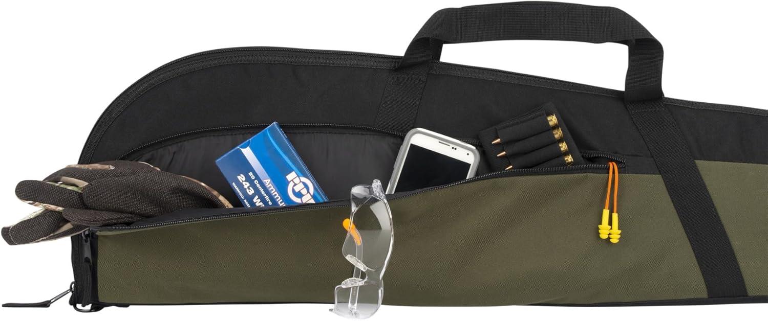 image:imageAllen Company Powell Rifle and Shotgun Hunting Gun Case by Allen Universal Black and Green 46 and 52 inches46 Inch Rifle Case