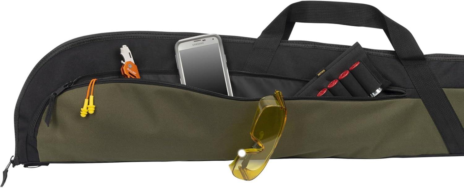 image:imageAllen Company Powell Rifle and Shotgun Hunting Gun Case by Allen Universal Black and Green 46 and 52 inches52 Inch Shotgun Case