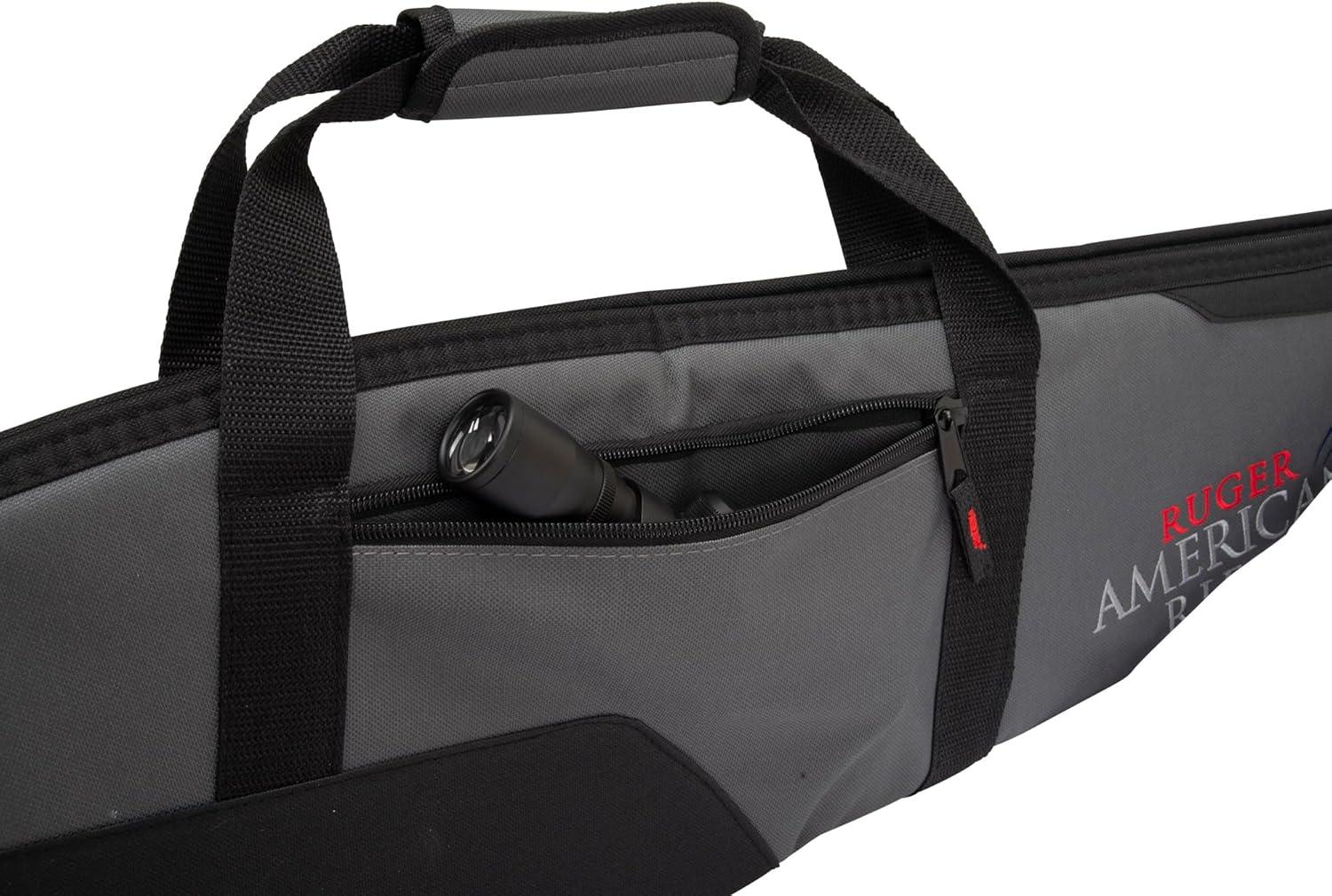 image:imageAllen Company Ruger Rifle Case American Flag Scoped Soft Gun Case Patriotic Gun Bag Lockable Gun Case 46IN Cases for Rifles with or Without Scope OptionsNon Scoped Rifles