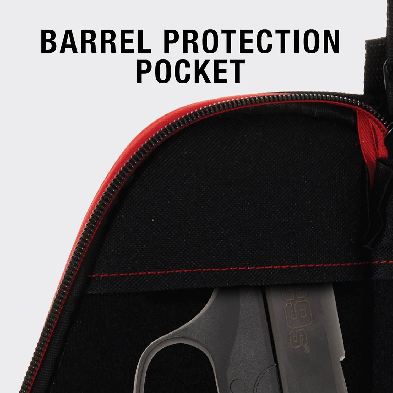 image:imageAllen Company Ruger Tucson Handgun Case Fits Most AutoLoaders and Revolvers with Barrel Lengths Up to 4 and 2 Gun Storage Accessory with Lockable Zipper10