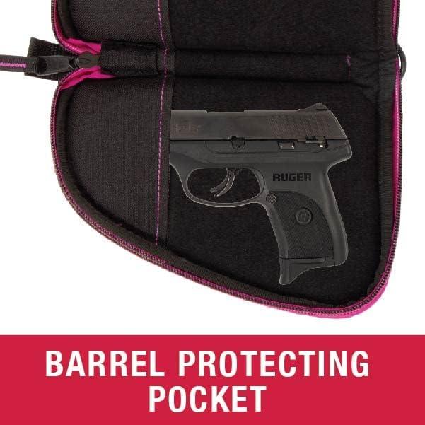 image:imageAllen Company Ruger Tucson Handgun Case Fits Most AutoLoaders and Revolvers with Barrel Lengths Up to 4 and 2 Gun Storage Accessory with Lockable Zipper8