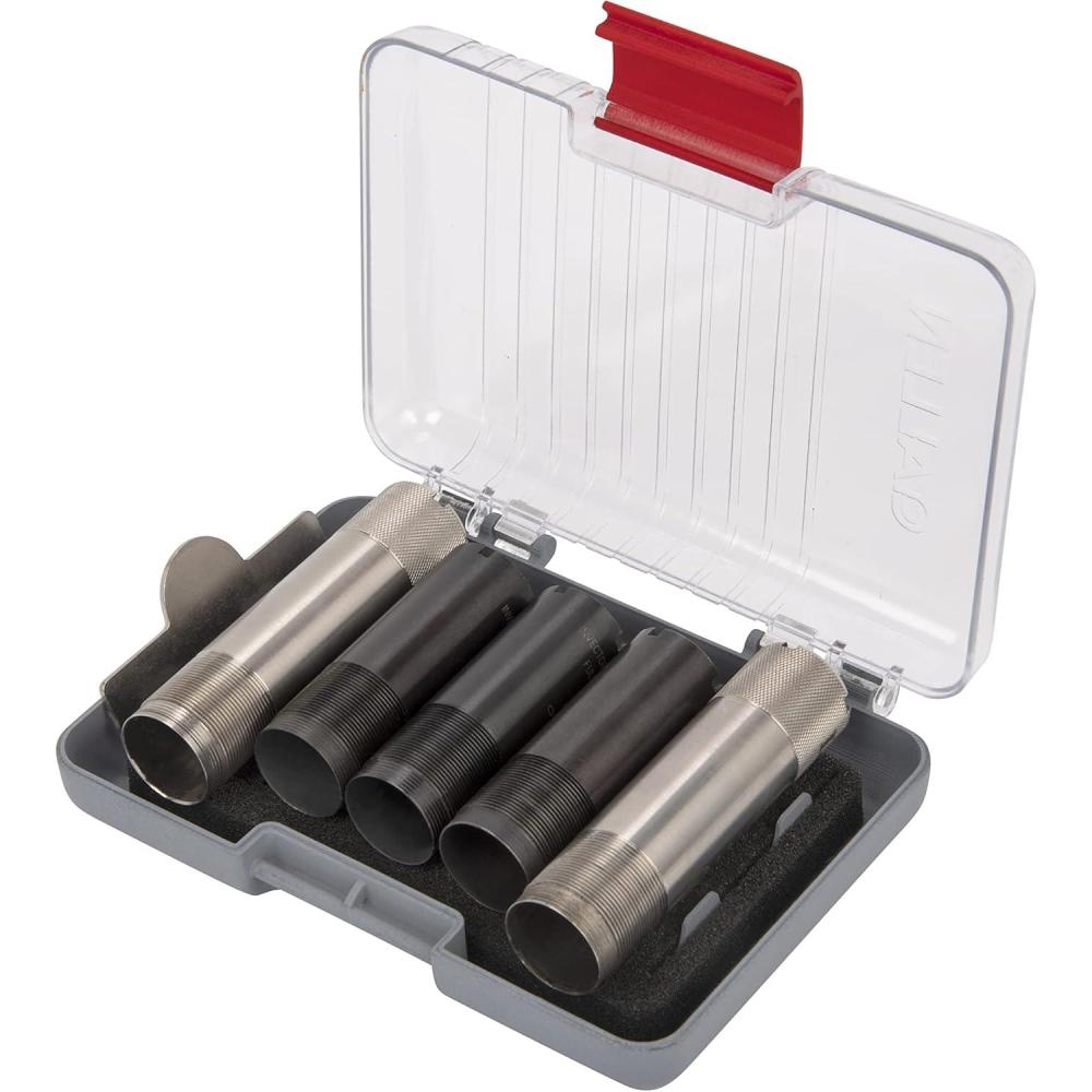 image:imageAllen Company Competitor Choke Tube Case  Holds 5 or 6 Choke Tubes BlackRed  Clay Trap amp Skeet Shooting AccessoryHard Case  Holds 5 Choke Tubes