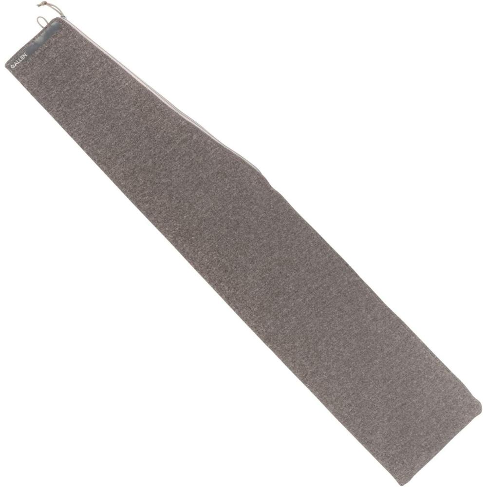 image:imageAllen Company Rifle Bag Lockable Rifle Storage Pouch with writeable ID Label for Long Guns and Shotguns New Improved Style of Gun Socks 46 and 52 OptionsGray