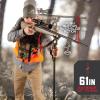 Allen Company Axial EZ-Stik Shooting Stick – Adjustable Rifle Rest – Monopod for Hunting and Scope Zeroing – Portable Rest for Rifles – Extends From 33″-61″, Green(GUN)