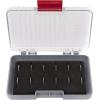 Allen Company Competitor Choke Tube Case – Holds 5 or 6 Choke Tubes, Black/Red – Clay, Trap & Skeet Shooting Accessory(Hard Case – Holds 5 Choke Tubes)