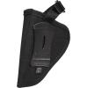 Allen Company Cortez Nylon Gun Belt Holster for Pistols and Revolvers, Comfortable Wear, Easy Access(00)