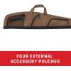 Allen Company Daytona Shotgun and Rifle Case – 46 & 52 – Inch Soft Gun Bag – Hunting and Shooting Accessories – Brown/Black(Black/Mocha Brown)