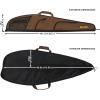 Allen Company Daytona Shotgun and Rifle Case – 46 & 52 – Inch Soft Gun Bag – Hunting and Shooting Accessories – Brown/Black(Brown)