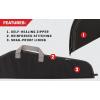 Allen Company Durango Rifle Case – 32-Inch Soft Gun Bag – Hunting and Shooting Accessories – Black/Gray