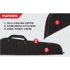 Allen Company Durango Rifle Case – 40-Inch Soft Gun Bag – Hunting and Shooting Accessories – 1.5-inch Webbing Handles and a Hanging Loop – Black