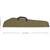 Allen Company Durango Rifle Case – 46-Inch Soft Gun Bag – Hunting and Shooting Accessories – 1.5-inch Webbing Handles and a Hanging Loop – Tan(Black/Olive)