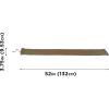 Allen Company Knit Gun Sock for Rifle/Shotguns With or Without Scope – Anti-Rust and Silicone-Treated for Gun Safe, Bag, and Case Storage – Drawstring Closure – 52″ Gray – 3 Pack(Tan)