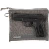 Allen Company Lockable Handgun Storage Pouch with Writeable ID Label, Full-Size 7″ to 9″ Handguns, Gray