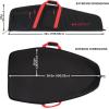 Allen Company Ruger Flagstaff Rifle Case – 40-Inch Soft Gun Bag – Hunting and Shooting Accessories – Black/Red(Flagstaff)