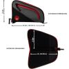 Allen Company Ruger Tucson Handgun Case – Fits Most Auto-Loaders and Revolvers with Barrel Lengths Up to 4″ and 2″ – Gun Storage Accessory with Lockable Zipper(10″)