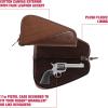 Allen Company Ruger Wrangler Leather Revolver Case, 11″ L Revolvers/Handguns, Caramel