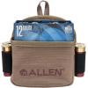 Allen Company Shotgun Shell Pouch – Clay, Trap, and Skeet Shooting Accessories – Hunting and Gun Range Gear – Soft Canvas Design – Tan