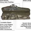 Allen Company Tactical Rifle Case – Padded Scoped Rifle Bag – Long Gun Soft Case with Padded Suppressor Pocket – 55IN Long Case – Velocity: Black or Camo Options(A-TACS iX)