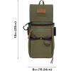 Allen Company Triumph Rip-Stop Shell Bag – Sporting Shell Bag for Clay, Trap, or Skeet Shooting – Durable Canvas Single/Double Compartment – Olive Green(One Size)