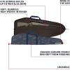 Allen Company USA American Flag Rifle Case – Patriotic Soft Gun Bag – Lockable Handgun or Tactical Victory Case – Stars & Stripes Options(46IN)