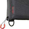 Auto-Fit Handgun Case, 9 Inch, Black(Gray/Red)