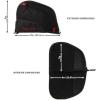 Auto-Fit Handgun Case(Black/Red)