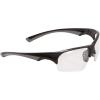 Passive Earmuff and Shooting Safety Glasses Eye and Ear Protection Combo Set, Glasses: ANSI Z87.1+ Impact Resistance, With Padded Nose / Muffs: NRR 23DB, Adjustable Sizing, Clear and Gray