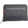 AUTO-FIT DELUXE HANDGUN CASE, 11IN(Gray/Red)