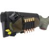 Allen Company Buttstock Shell Holder and Pouch for Rifles – Ammo Pouch, Holder – Universal Size Will Fit Most Rifles and Shotguns – Green, Black or Camo Options(Green)