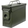 Allen Company Classic Steel Ammo Box, Lockable & Waterproof Lid, 2 Sizes: .30 / .50 Caliber, Army Green(.30 Caliber (Pack of 1))