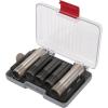 Allen Company Competitor Choke Tube Case – Holds 5 or 6 Choke Tubes, Black/Red – Clay, Trap & Skeet Shooting Accessory(Hard Case – Holds 5 Choke Tubes)