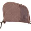 Allen Company Ruger Prescott Handgun/Pistol Attache and Rifle Gun Case (48 inches), Universal, Lockable, Quilted Cotton Canvas with Leather Trim, Brown(Handgun/Pistol Case)