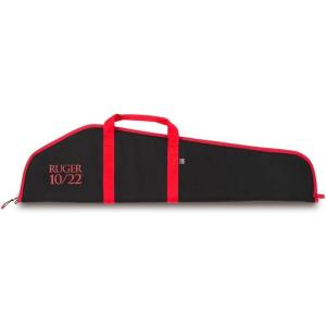 Allen Company Ruger Flagstaff Rifle Case – 40-Inch Soft Gun Bag – Hunting and Shooting Accessories – Black/Red(Classic)
