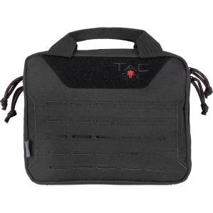 Allen Company Tac-Six Crew 2-Gun Tactical Pistol Case, 10″ L x 8″ W(Black)