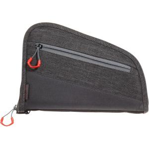 Auto-Fit Handgun Case, 9 Inch, Black(Gray/Red)