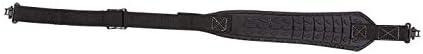 image:imageAC ALLENBakTrak Rifle Sling with Swivels NoSlip Rubber Grip Ultra Durable Lightweight with Metal Slide Buckle 500lbs Tested Swivels Realtree Edge CamoGreenRealtree Edge Camo