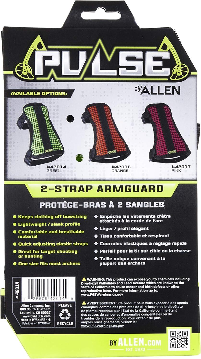 image:imageAC Allen Medium Mesh Archery ArmguardGreen
