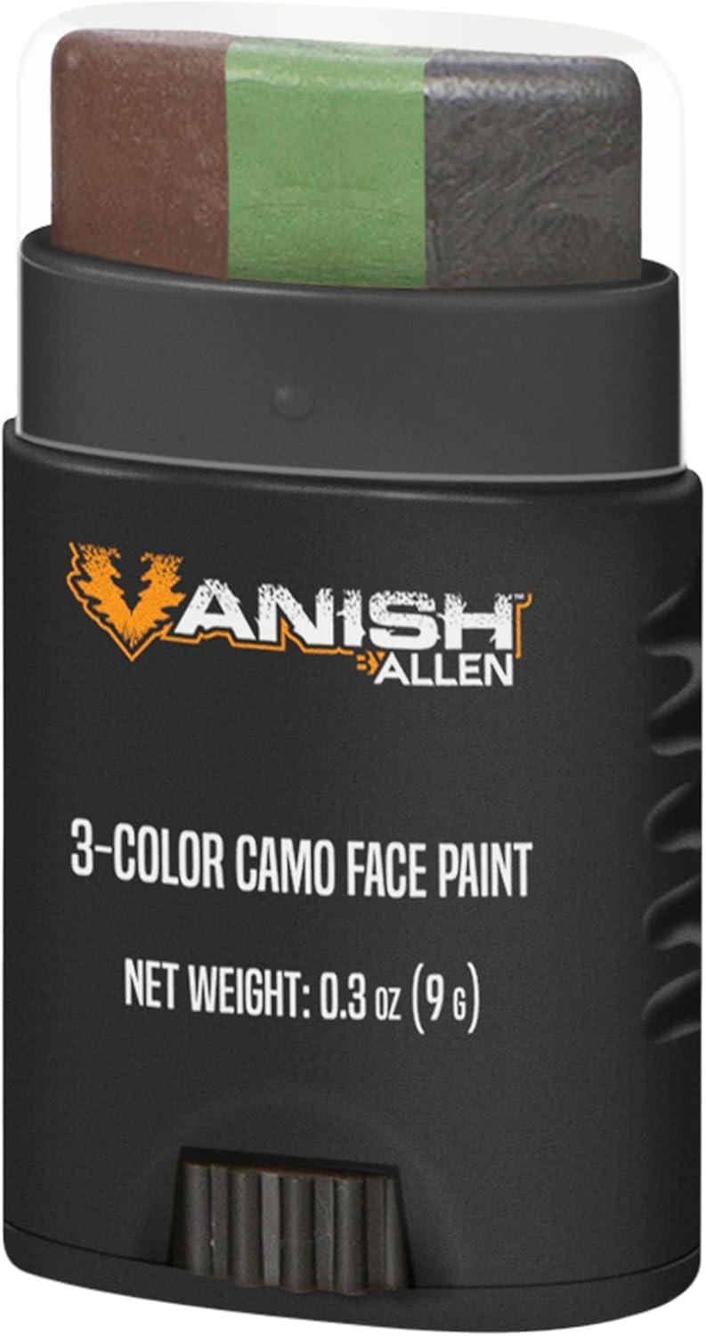image:imageAllen Company Camo Face Paint Set Stick and Liquid Black Brown Olive GreyFace Paint Stick