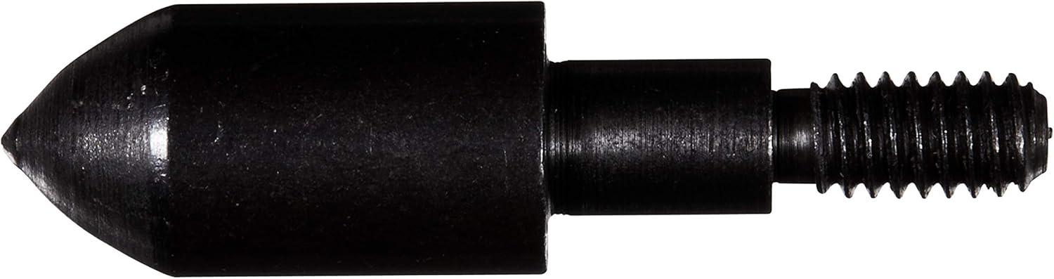 image:imageAllen Company Archery Bullet Points Soft Arrow Tips for Target Practice ScrewOn Design Reduces Wear and Tear on Targets Multiple SizesGrain 12Pack Black1132 Inch 125 Gra